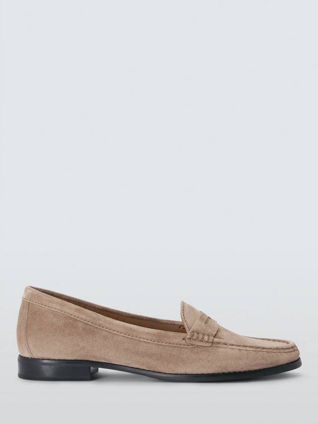 Пенни лоферы из замши John Lewis, Tan