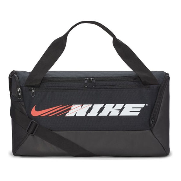 

Сумка brasilia training duffle bag 'black white' Nike, черный