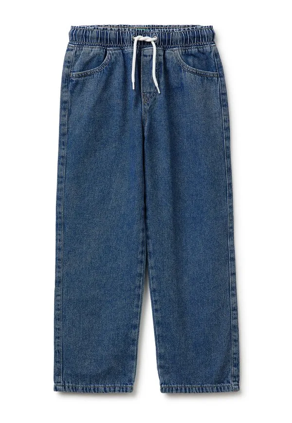 Джинсы в стиле джоггеров, прямые джинсы United Colors Of Benetton, Blue