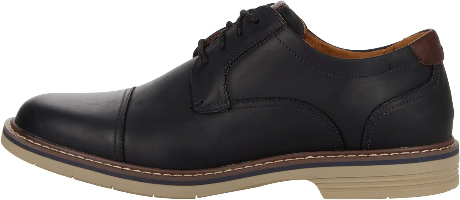 Оксфорды Norwalk Cap Toe Oxford Florsheim, цвет Black Crazy Horse — фото 4