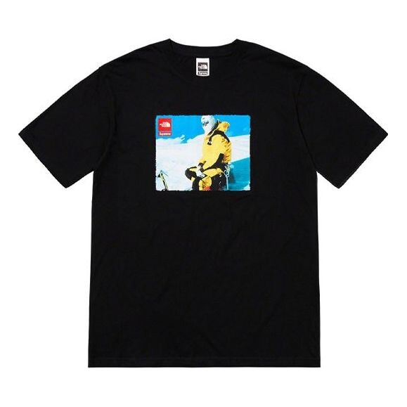 

Футболка fw18 the north face photo black tee Supreme, черный