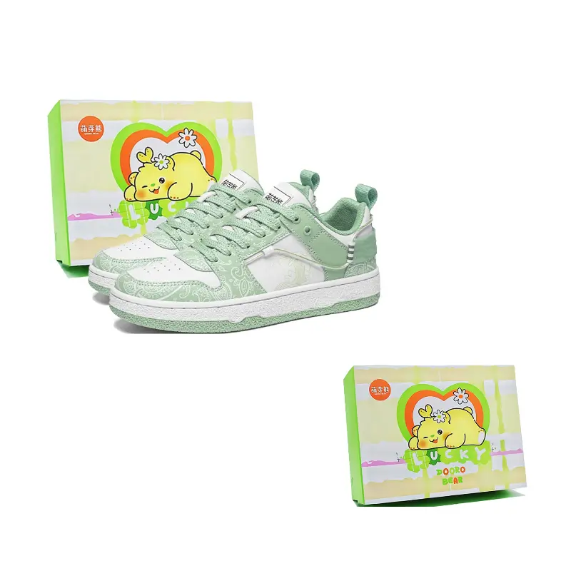 

Budding Bear Скользоустойчивые, износостойкие, легкие, увеличивающие рост мужские скейтерские кеды низкие Court Grass Green, цвет Court Grass Green