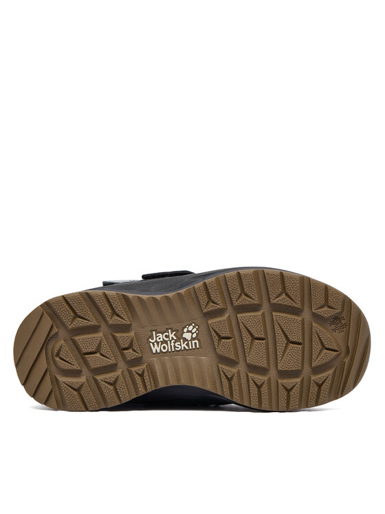 Сапоги для снега Polar Bear B Texapore Mid VC K A62144 E0206 Jack Wolfskin, зеленый — фото 4