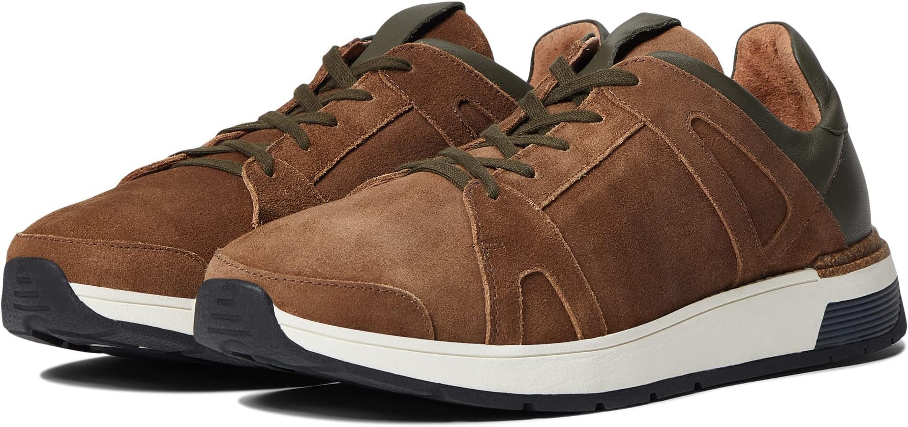 

Кроссовки Naot Magnify, Antique Brown Suede/Soft Green Leather