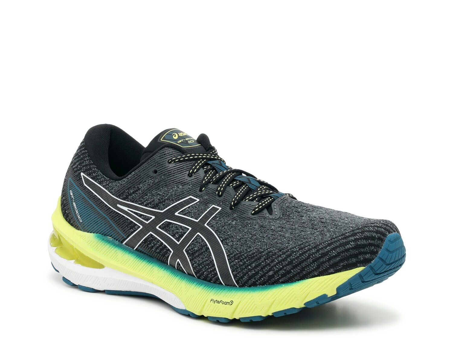 

Кроссовки Asics GT 2000, черный/синий/желтый