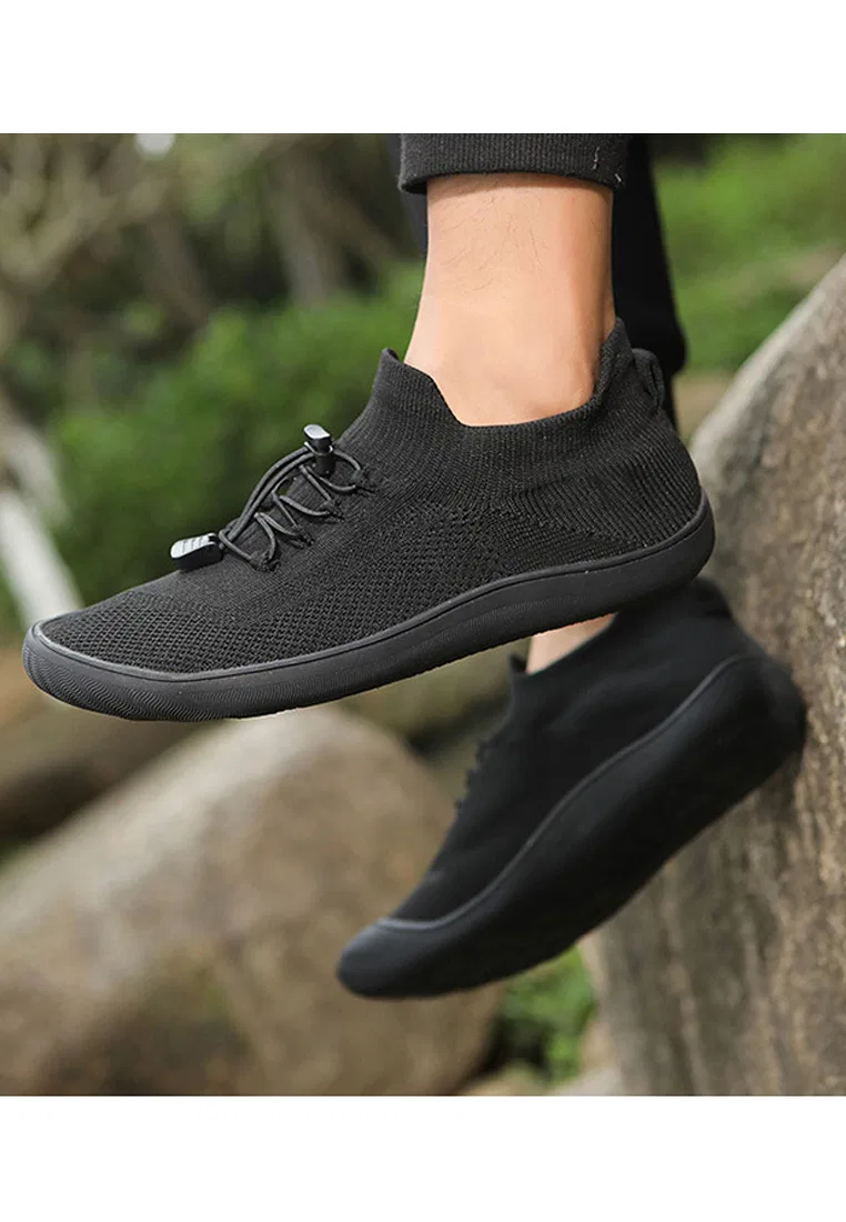 Кроссовки для ходьбы и фитнеса, модель HYF030 Twenty Eight Shoes, черный — фото 3