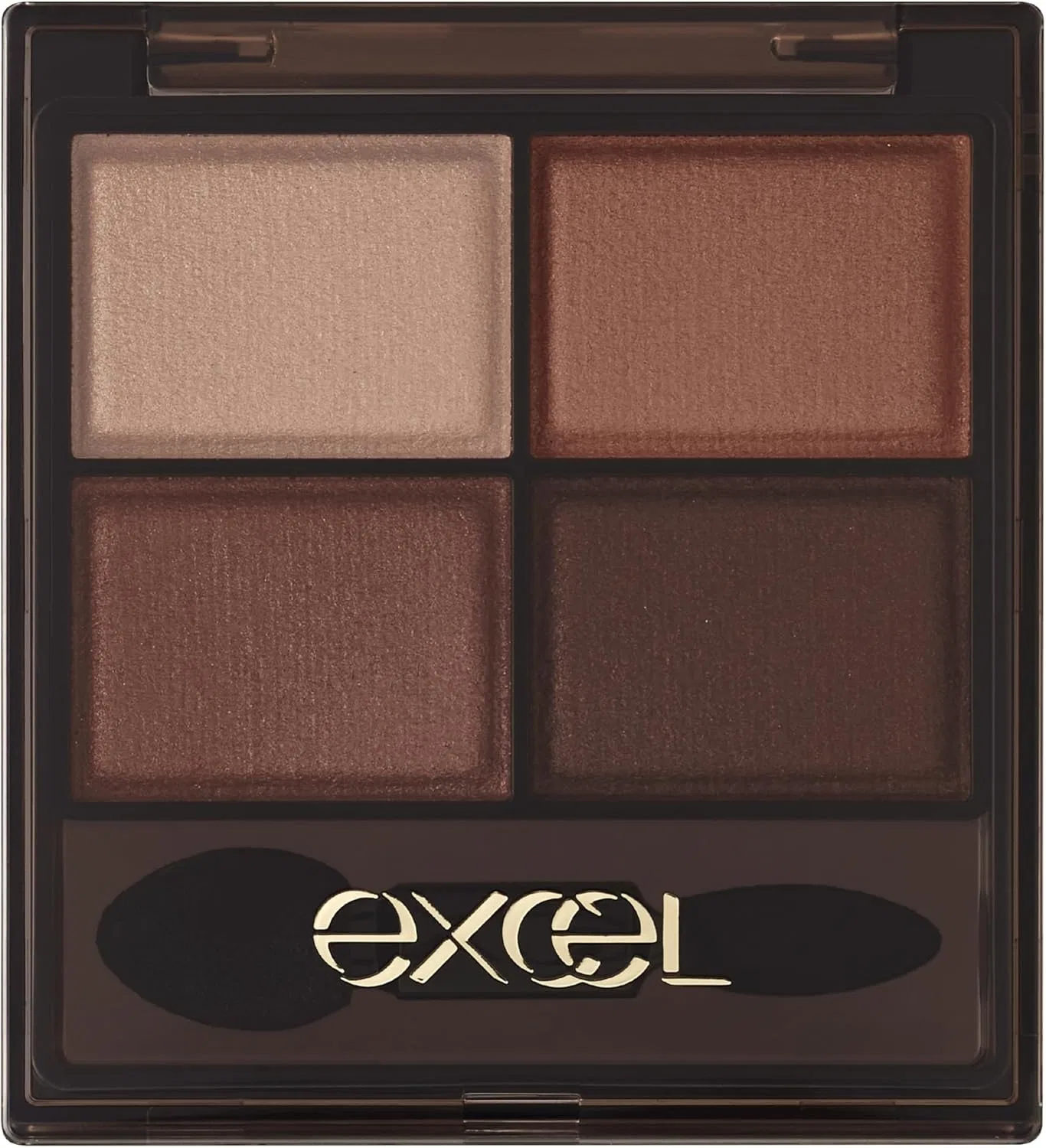 Тени для век Excel Skinny Rich Shadow N SK05 Apricot Brown — фото 2