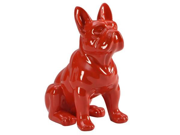 

Декоративная скульптура Vente-unique DOGGO, красный