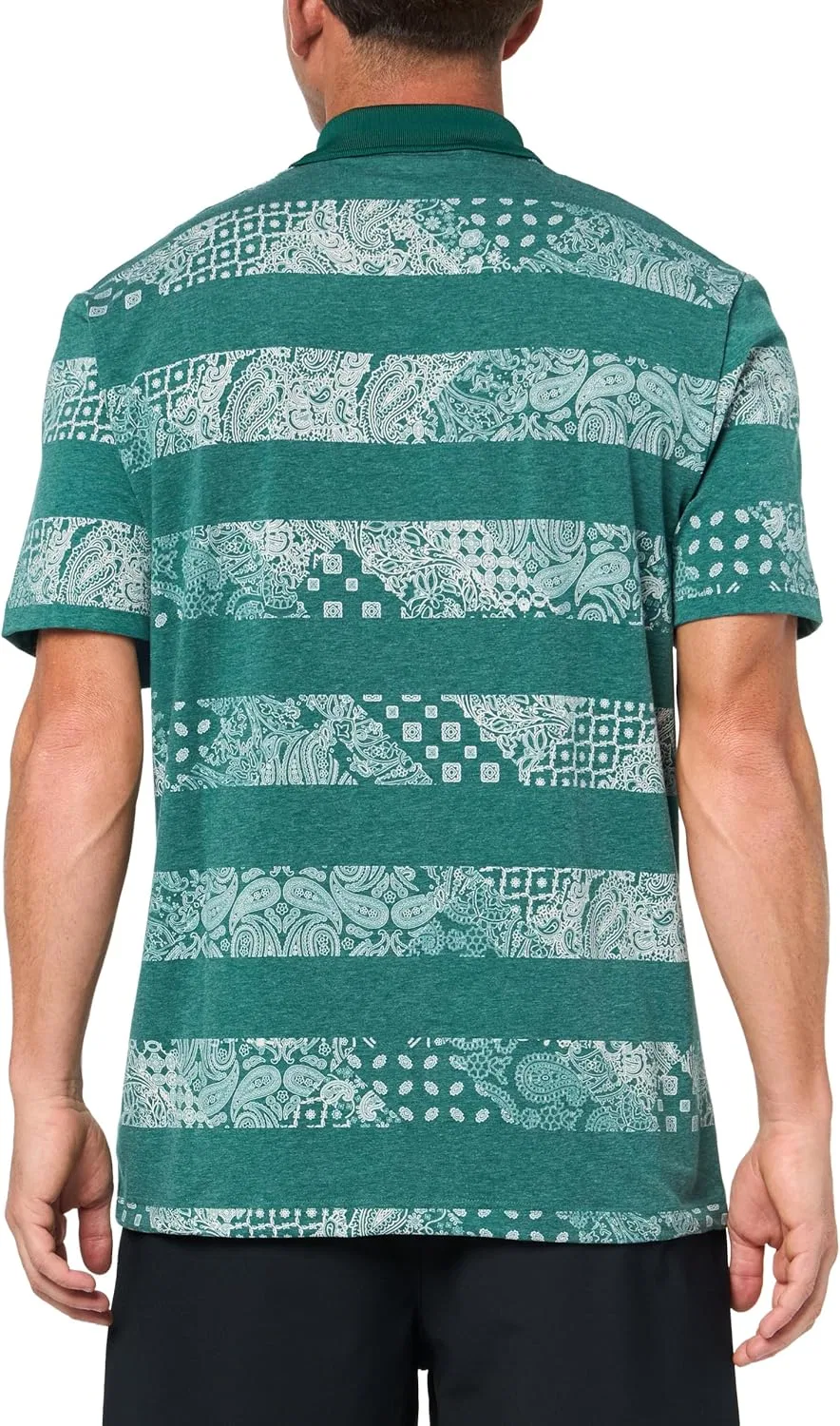 Мужское polo adidas зеленое — фото 2