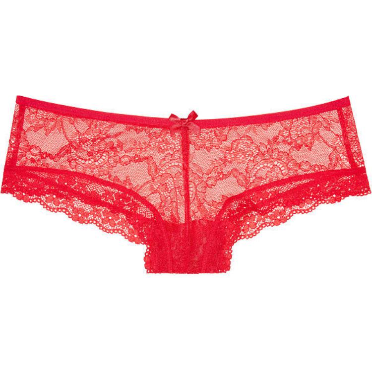 

Трусы женские 1 упаковка яркий вишневый красный Victoria's Secret
