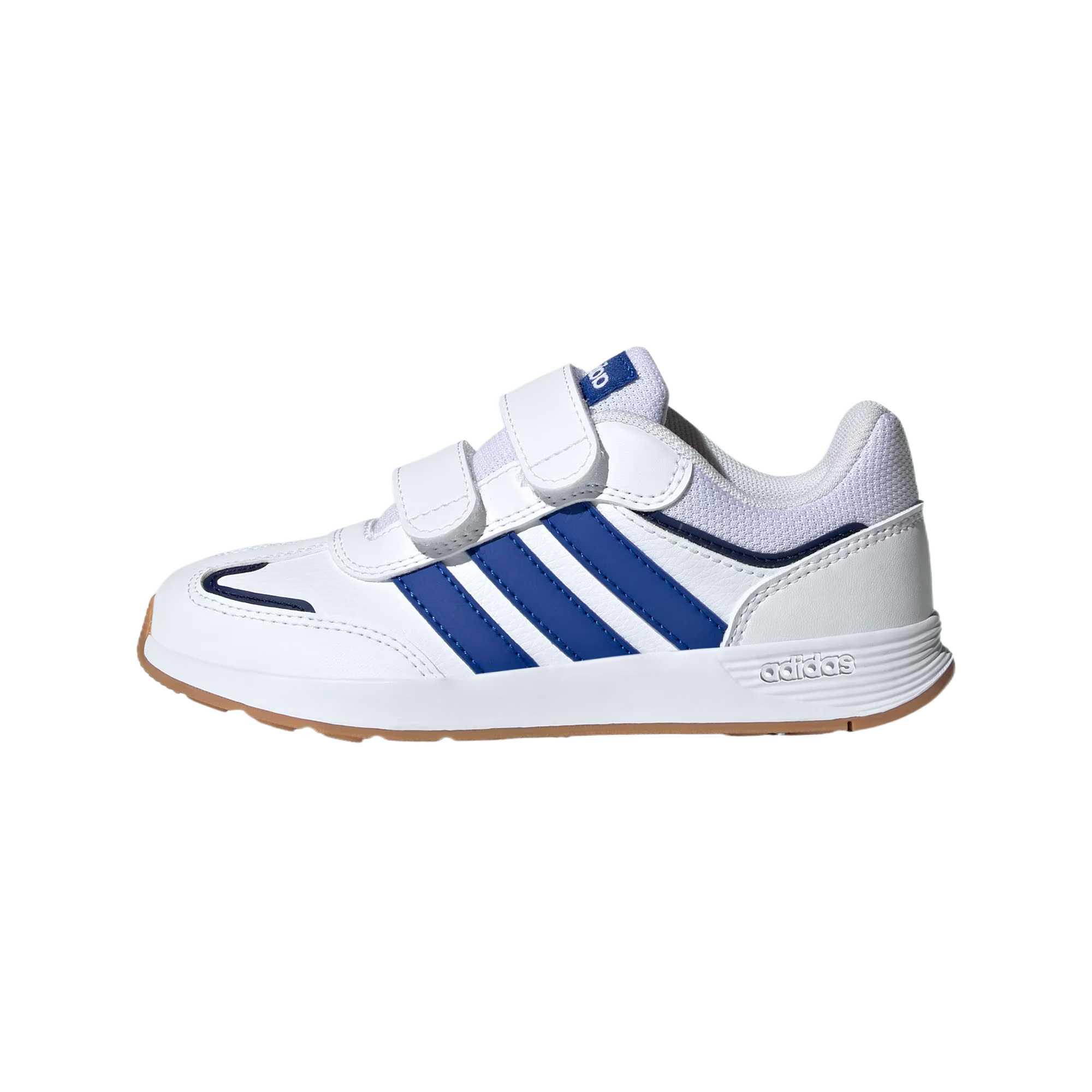 

TENSAUR износостойкие низкие детские кроссовки для повседневной жизни Adidas, белый/синий