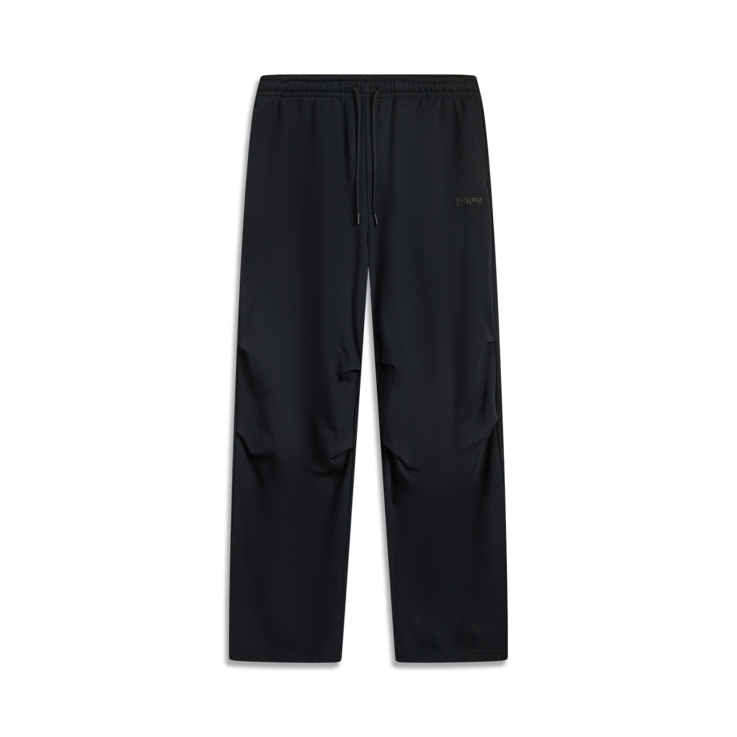 

LINING Спортивные вязаные брюки женские черные Sports Life Collection