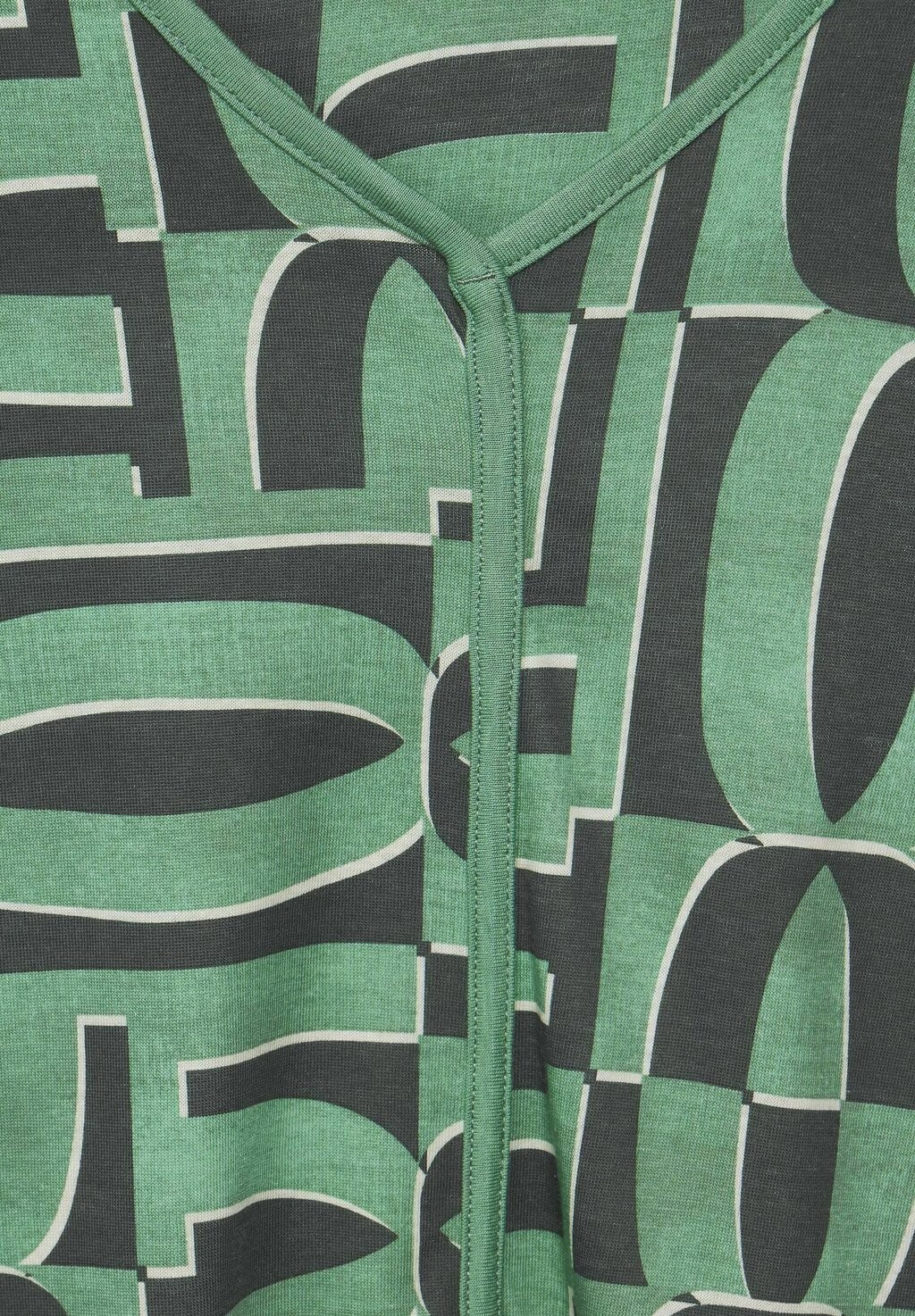 

Футболка с принтом Cecil, цвет Mottled Light Green