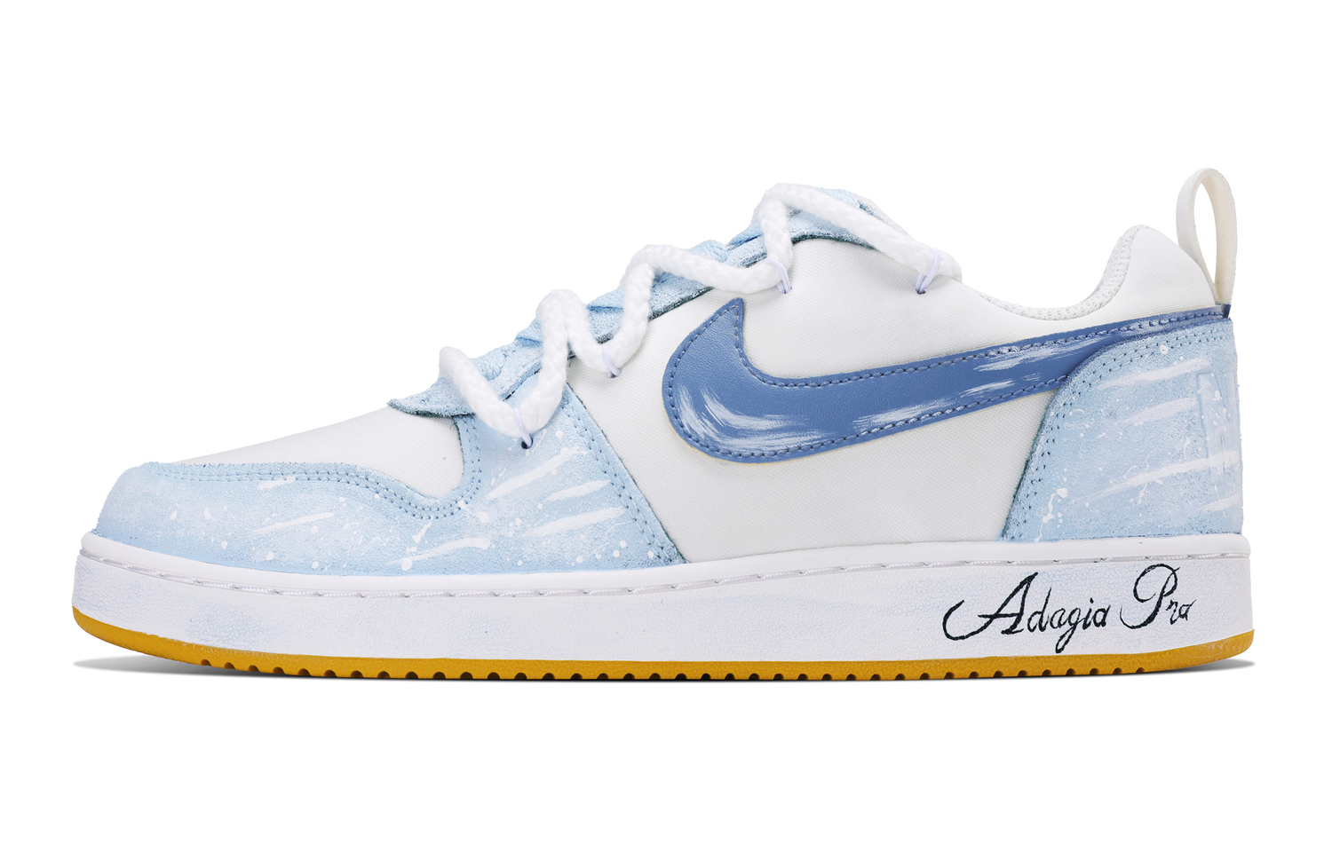 

Nike Court Borough Cushioning, Wear Resistant Low top Skateboard Shoes мужские синие