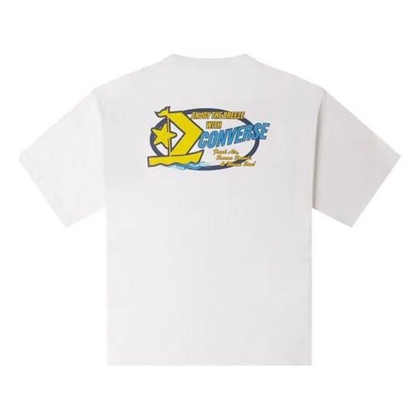 

Футболка retro sail boat graphic t-shirt 'white' Converse, белый