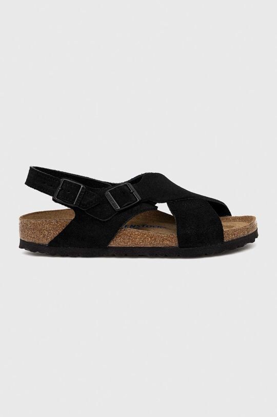 

Замшевые сандалии Tulum SFB Birkenstock, черный