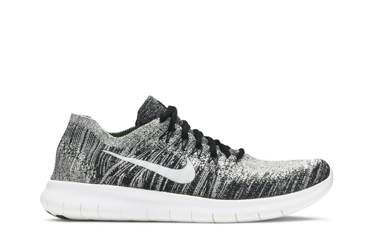 

Кроссовки Nike Free RN Flyknit 2017 'Oreo', черный