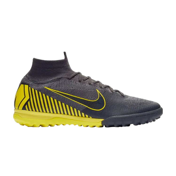 

Бутсы Nike SuperflyX 6 Elite TF 'Thunder Grey', зеленый