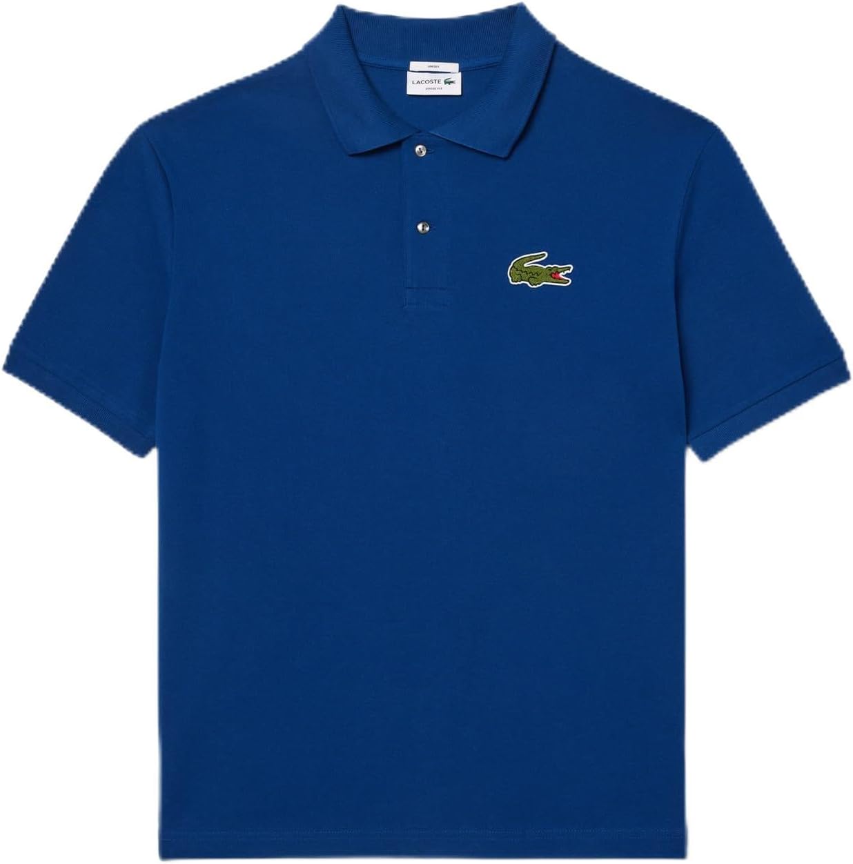 Мужская поло-рубашка LACOSTE свободного кроя Размер L.12.12, синий