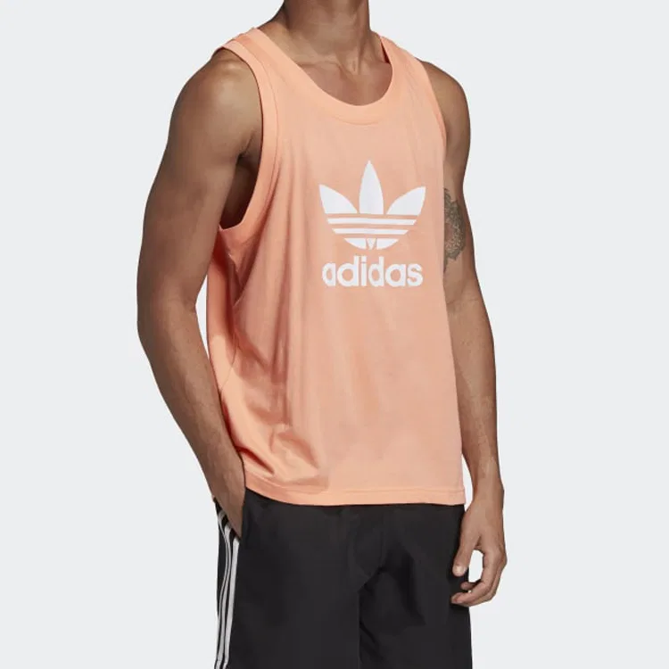 Майка Adidas Originals Trefoil Coral Powder — фото 4