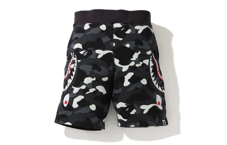 

Повседневные шорты Shark Series для мужчин A Bathing Ape, черный