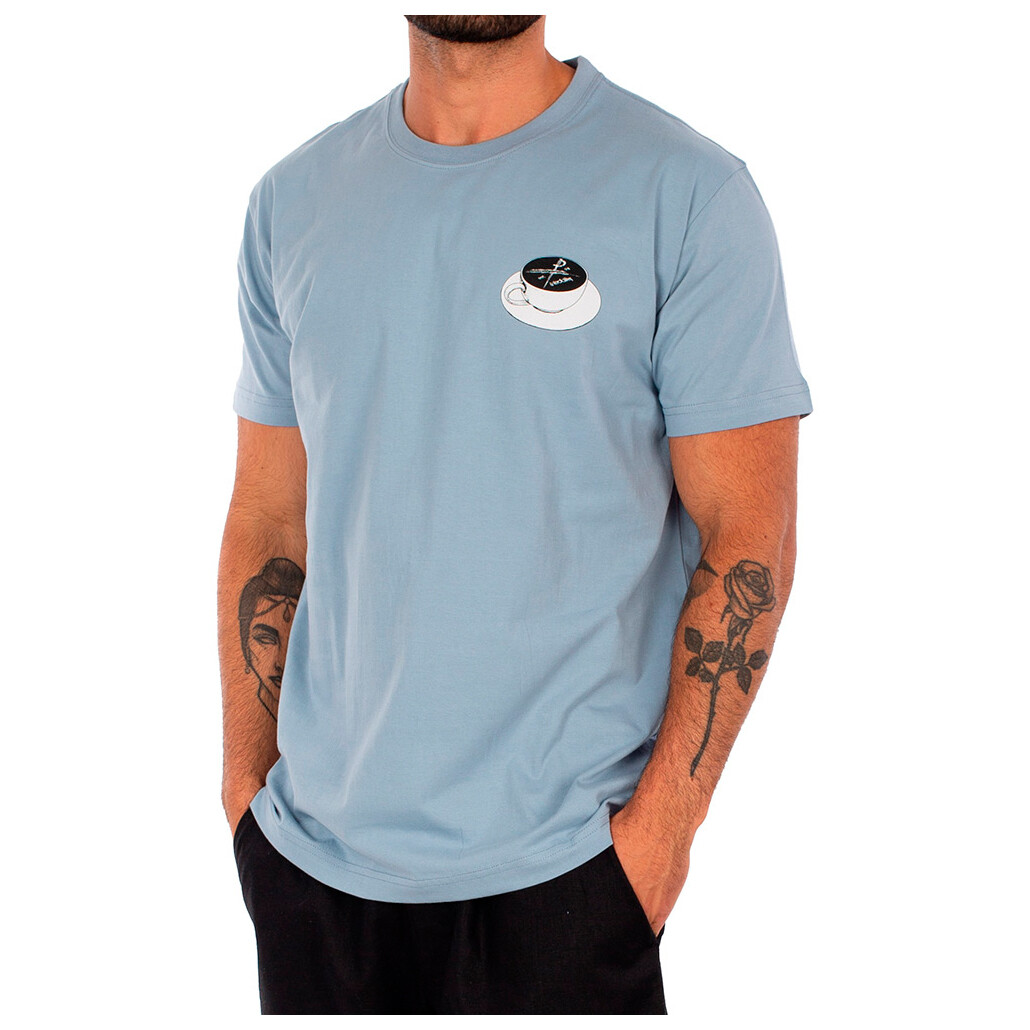 

Футболка Iriedaily Slowpresso Tee, цвет Light Blue