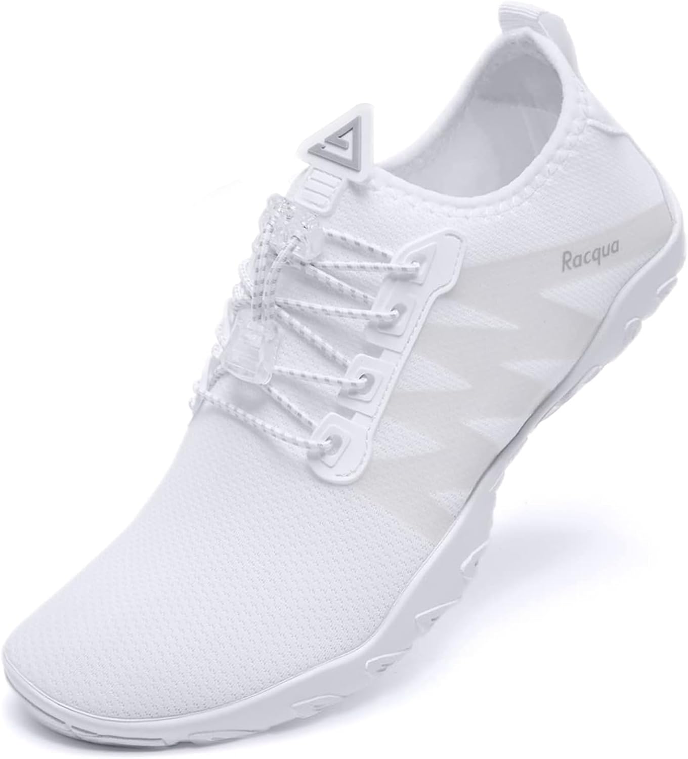 

Мужские и женские водные туфли Racqua, быстро сохнущие акваобувь, легкие обувь для плавания и пляжа, белый