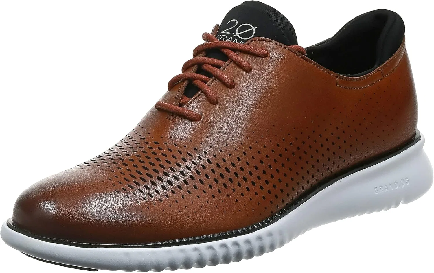 Туфли Cole Haan Men's 2nd Zerogrand Laser Wing Oxford, British Tan Ivory