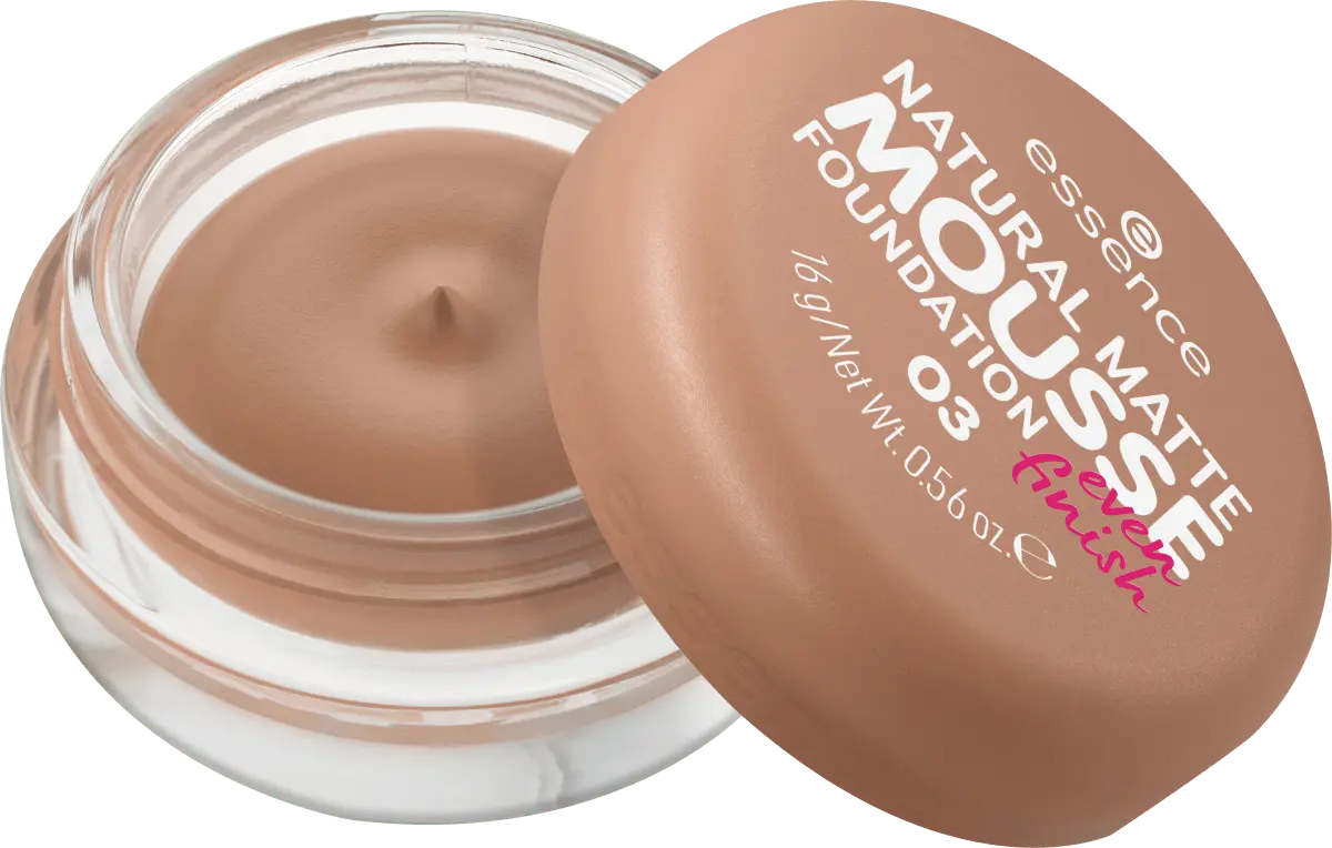 

Тональный крем Natural Matte Mousse 03 16 > essence