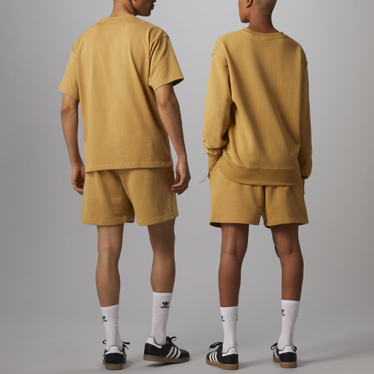 Базовые шорты Adidas X Pharrell Williams Humanrace «Золотисто-бежевый» Adidas Originals, цвет Gold — фото 4