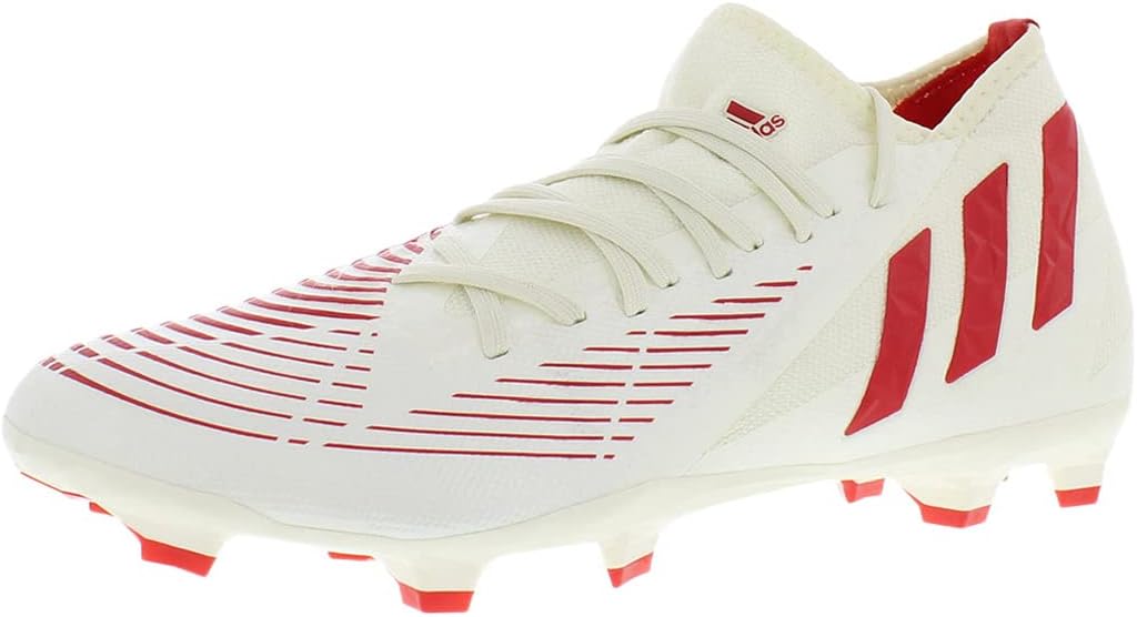 

Футбольные бутсы Adidas Unisex Edge.3 для твердого грунта, красный/золотой/ярко-красный/белый