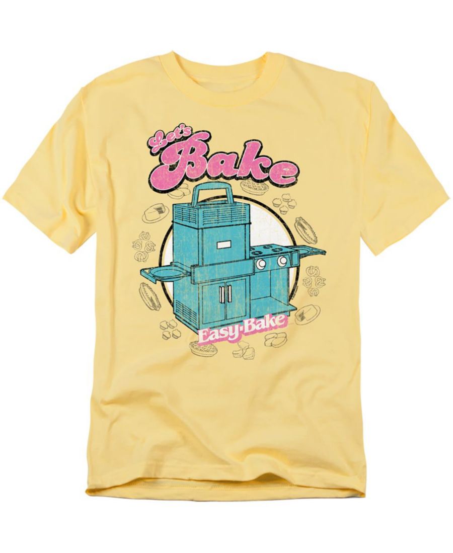 

Мужская футболка Easy Bake Oven Let's Bake Retro Oven с надписью Давайте испечем угощения в стиле ретро Hasbro+, Banana