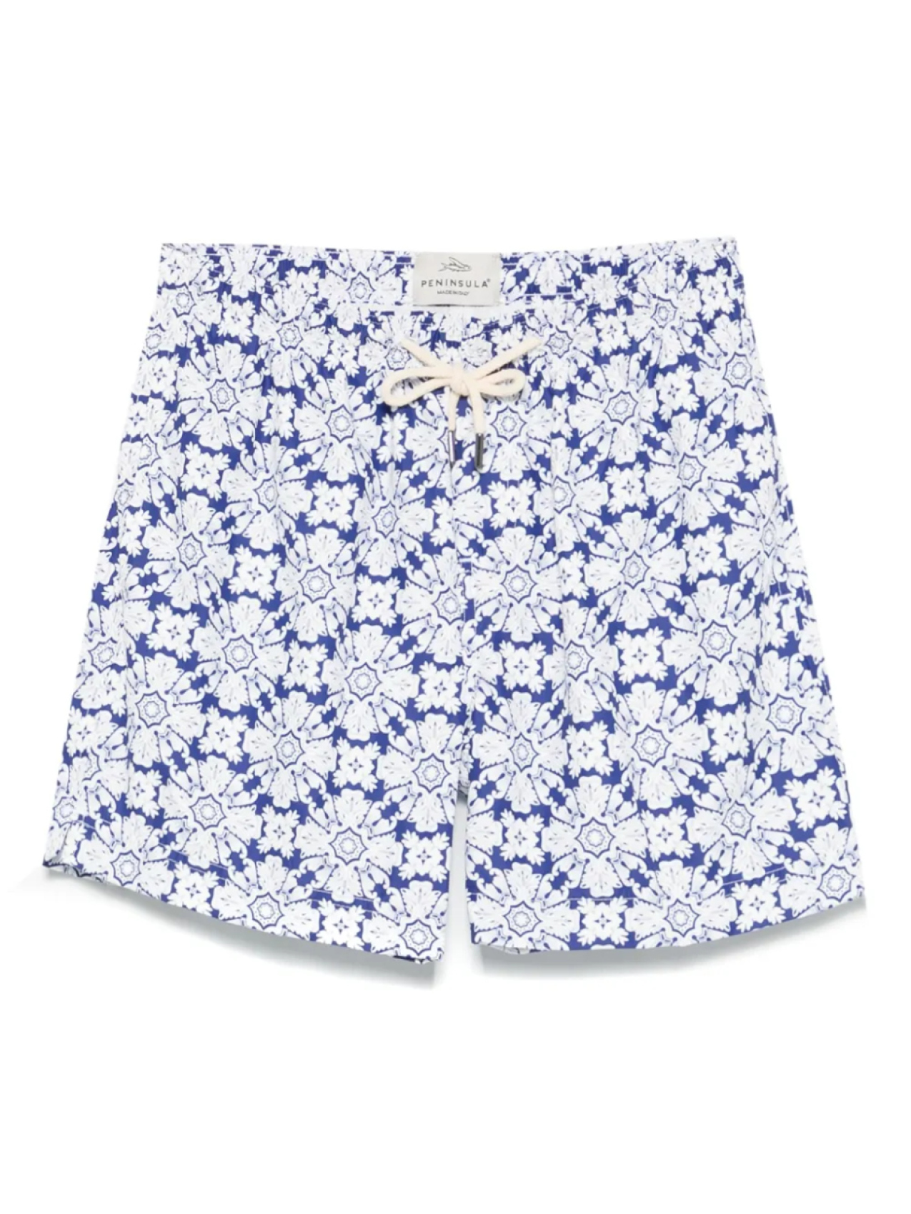 

Шорты для плавания с цветочным принтом PENINSULA SWIMWEAR, синий
