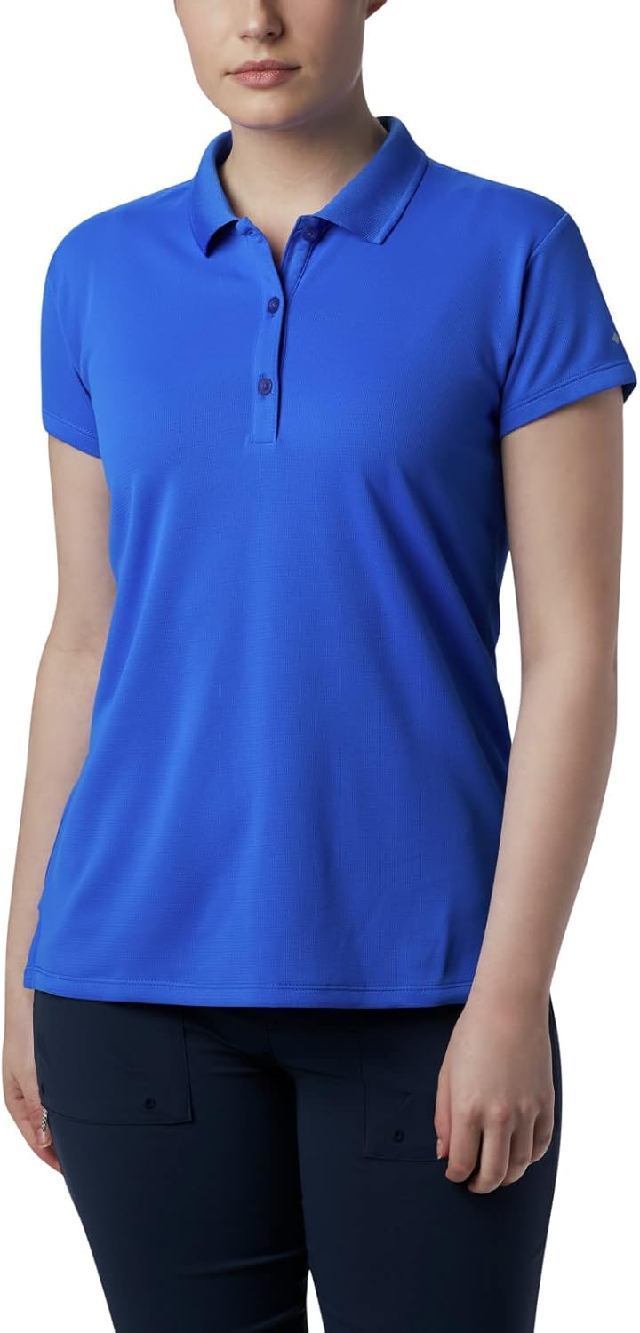 

Женская поло с коротким рукавом Columbia Innisfree, Blue Macaw