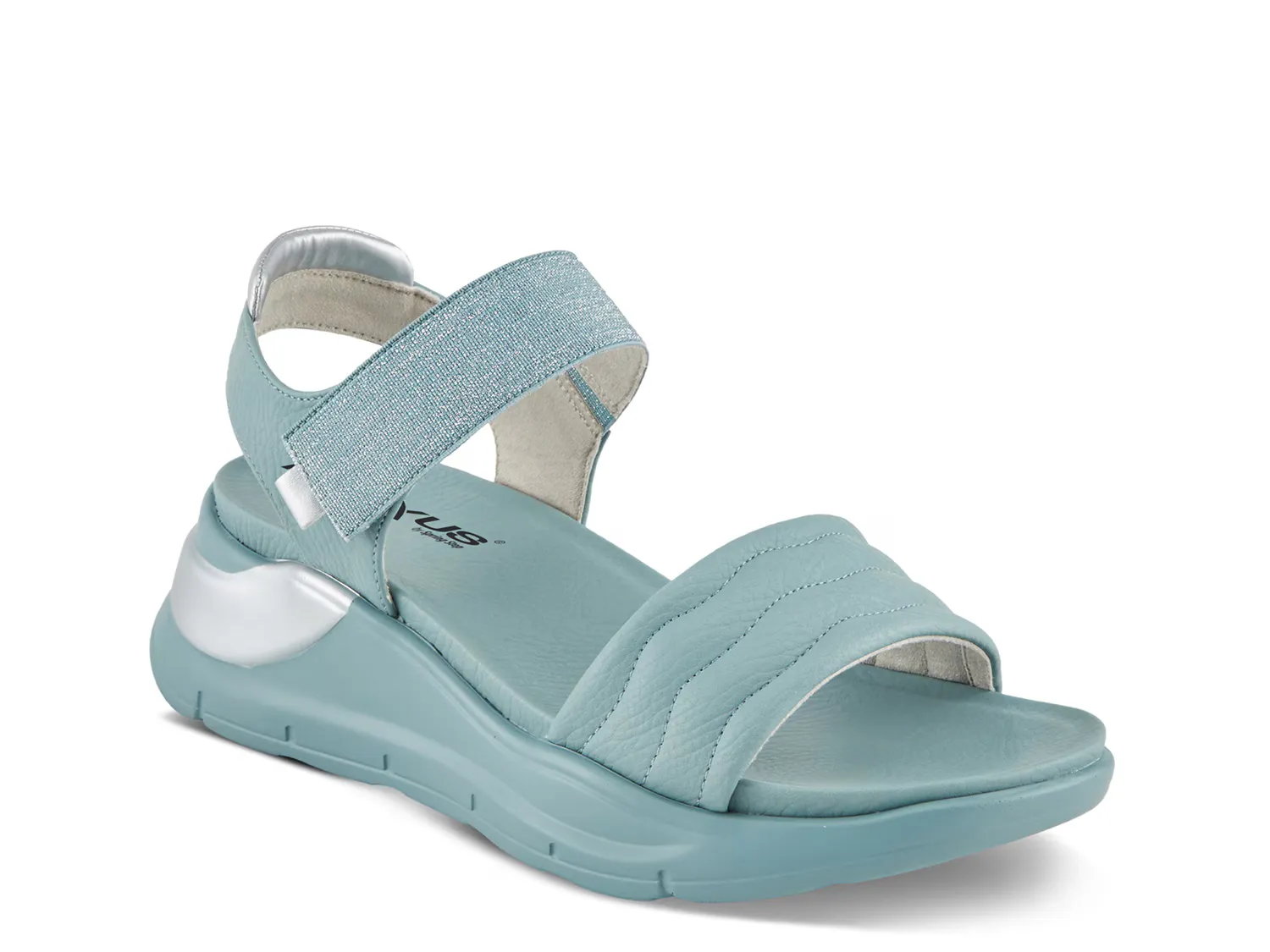 

Сандалии Zashine Wedge Sandal Flexus By Spring Step, синий