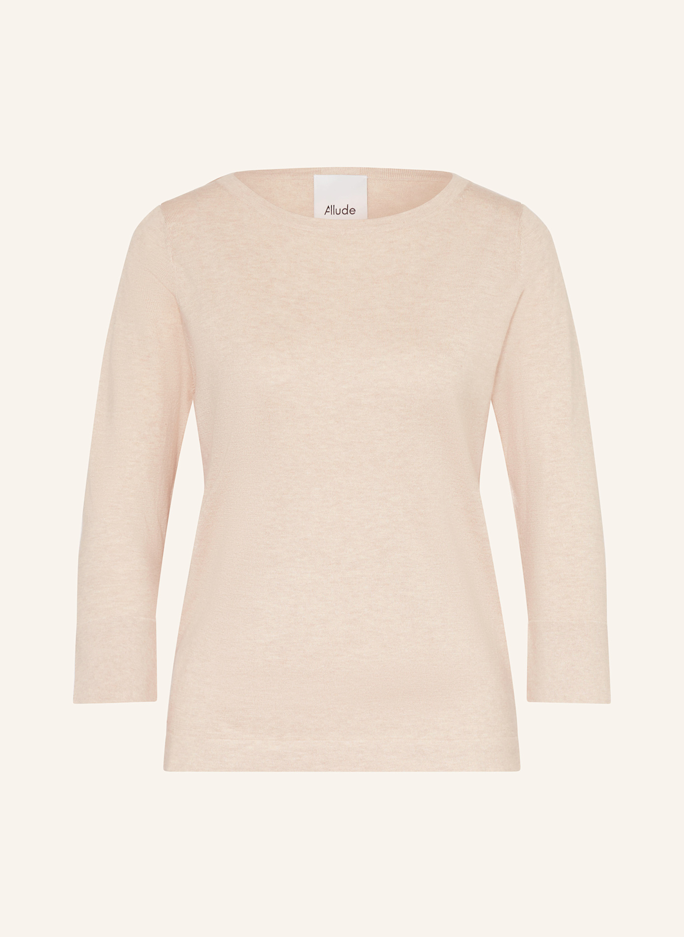 

Свитер с рукавами 3/4 Allude, коричневый