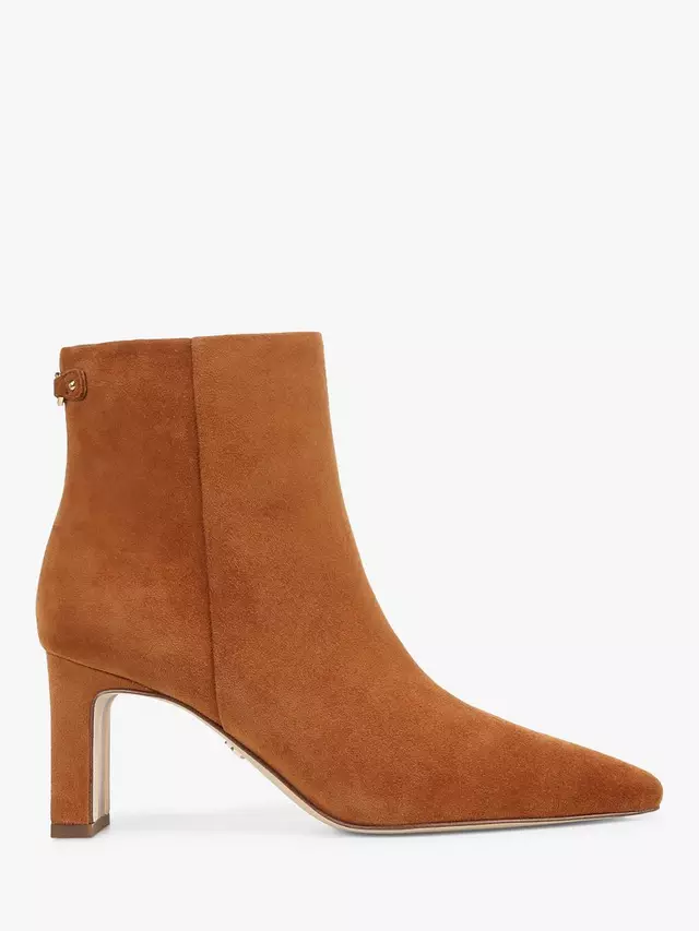 

Ботильоны Sam Edelman Saige Suede Pointed Heeled, цвет frontier/brown