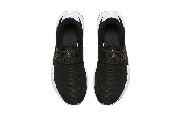 Кроссовки с носками дротики низкие кеды Nike, черный — фото 4
