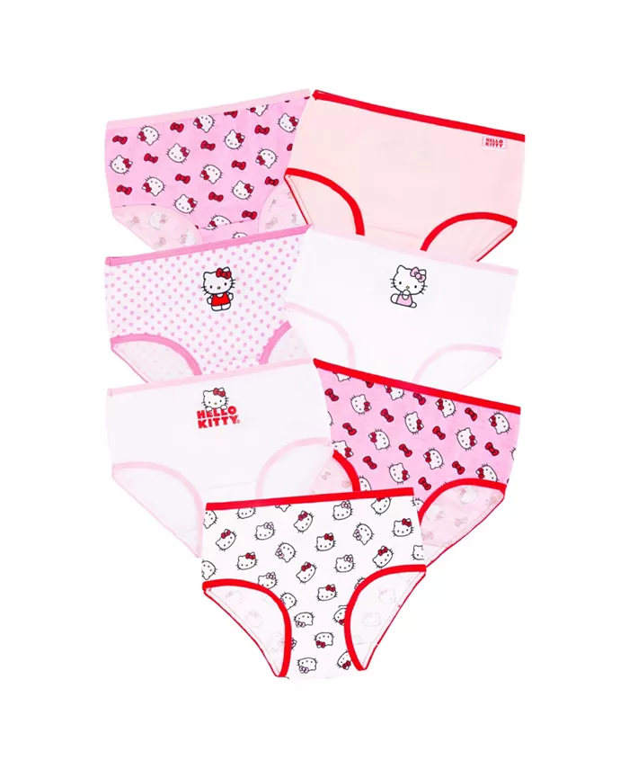 

7 пар нижнего белья для больших девочек Hello Kitty, мультиколор