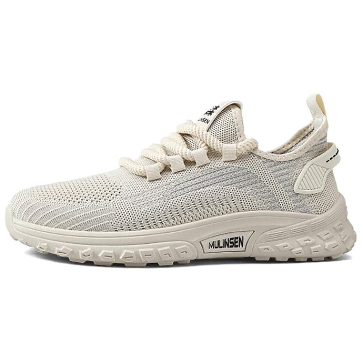 

Кроссовки мужские Lifestyle Shoes Men Low-Top Mulinsen, бежевый
