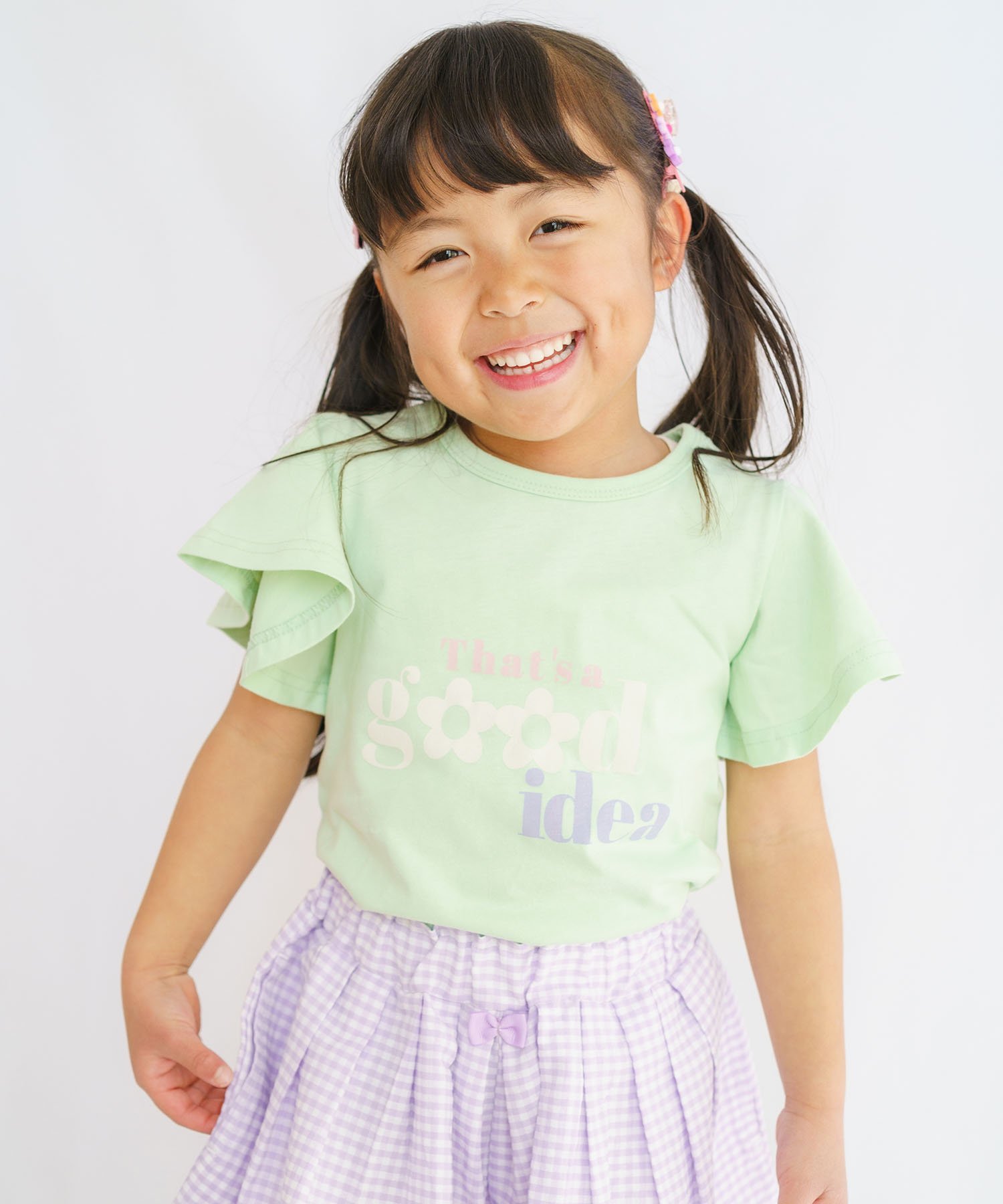 Футболка SKAPE/Sleeve Flare Petit Puri, Green