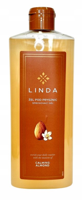 

Гель для душа Linda Creamy-Fruity для веганов, 400 мл, миндаль Inna marka