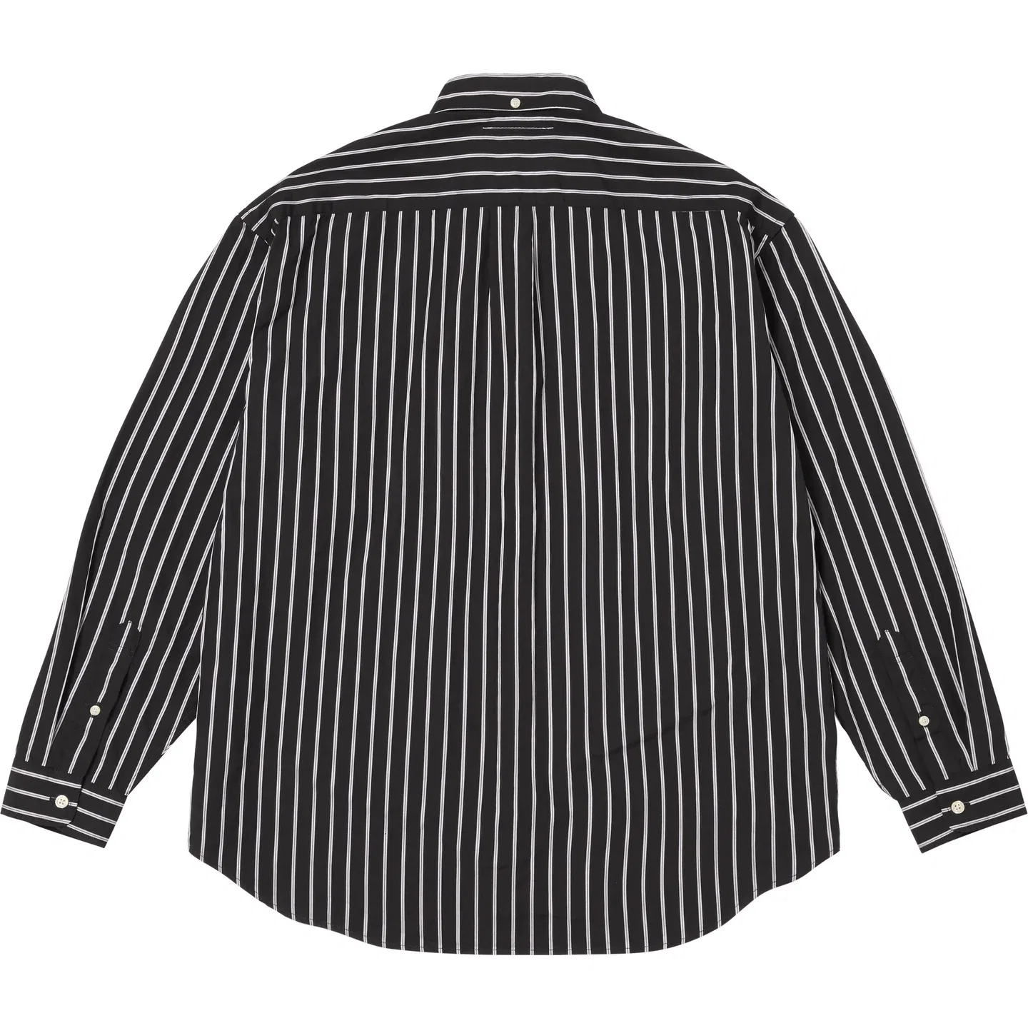 Рубашка MM6 Maison Margiela SS26 WEEK4 Stripe, унисекс Supreme, White — фото 4