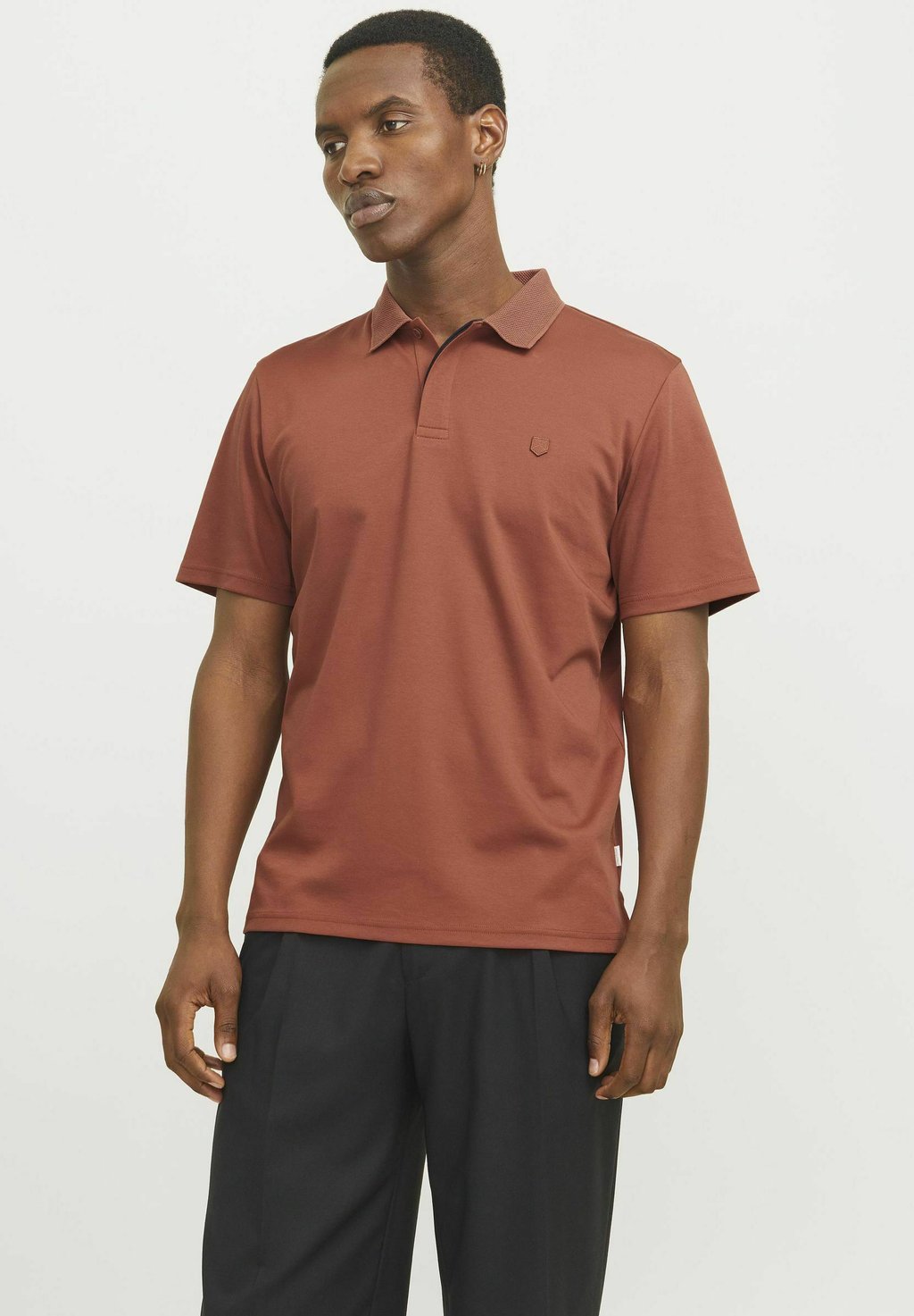 

Рубашка поло RODNEY Jack & Jones PREMIUM, темно-красный