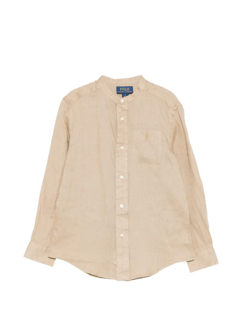 Рубашка с длинными рукавами Polo Ralph Lauren Kids, бежевый