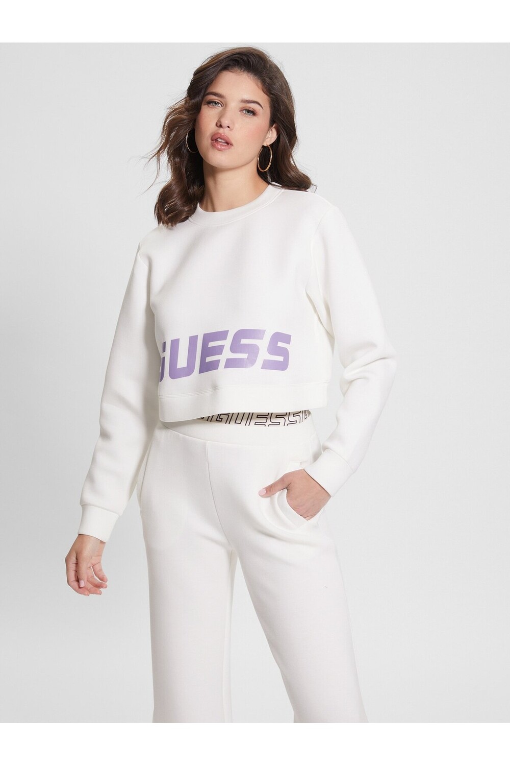 

Женская толстовка Aleta Active Scuba Guess, бежевый