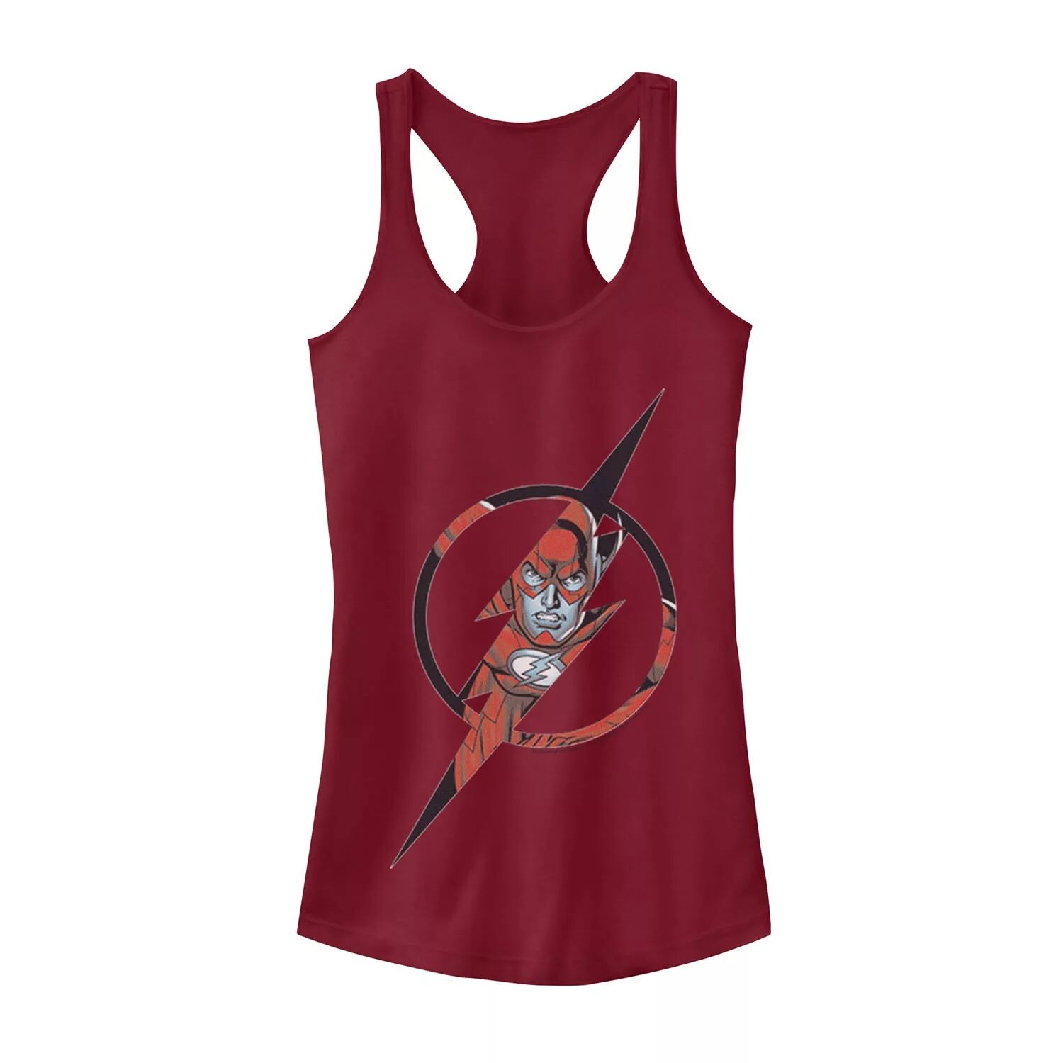 

Майка с логотипом DC Comics Flash Face для юниоров Licensed Character