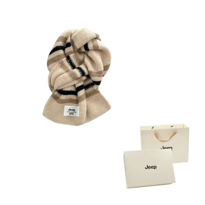 

Шарф из полиэстера Unisex Jeep, бежевый