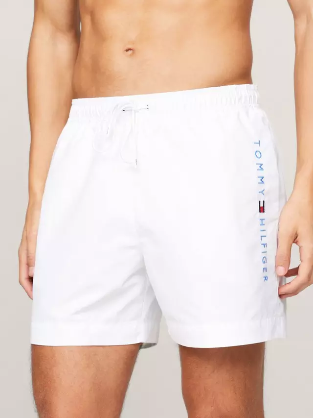 

Шорты для плавания Tommy Hilfiger Side Print, цвет th/optic/white