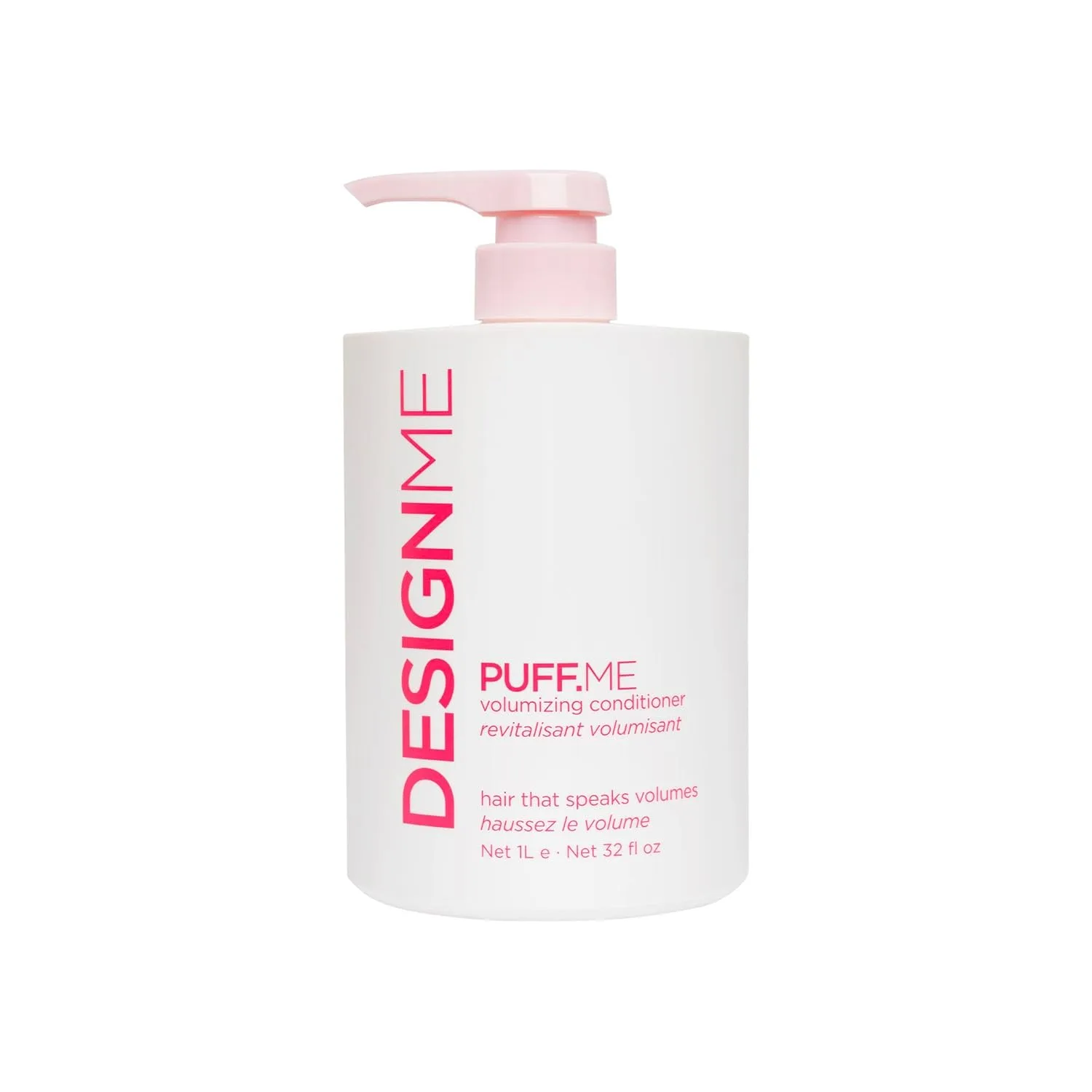 PUFF.ME Volumizing Conditioner от DESIGNME, увлажняющий кондиционер с маслом семян подсолнечника для объема, распутывающий для прямых и волнистых волос, без сульфатов 946 мл (1 шт.) Design.Me